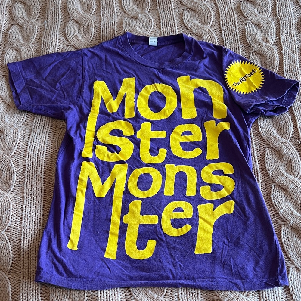 The Almost Band “Monster Monster” Purple T-Shirt